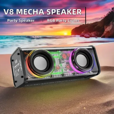 V8 Mecha RGB Bluetooth Speaker_img_3