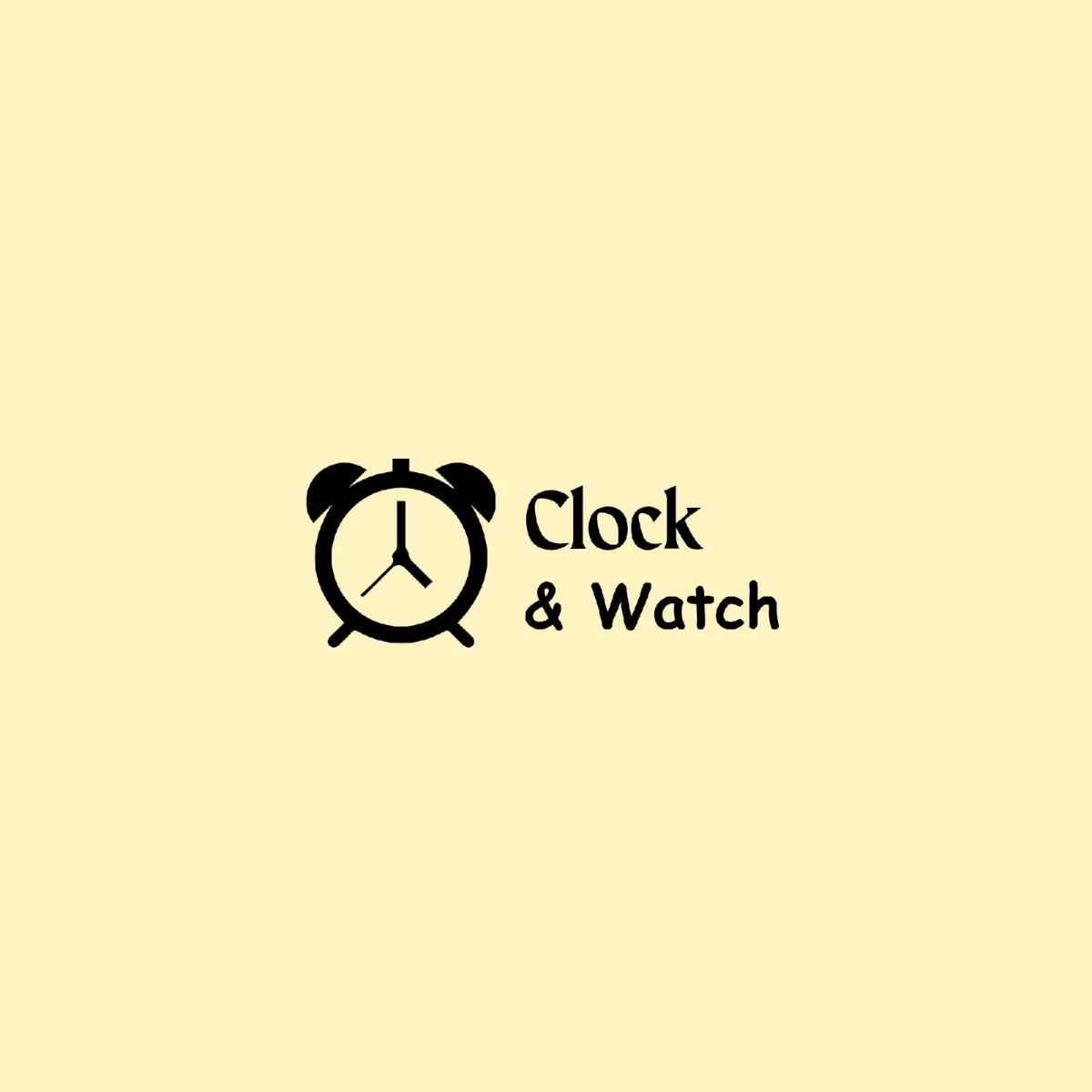 Clock & Watch
