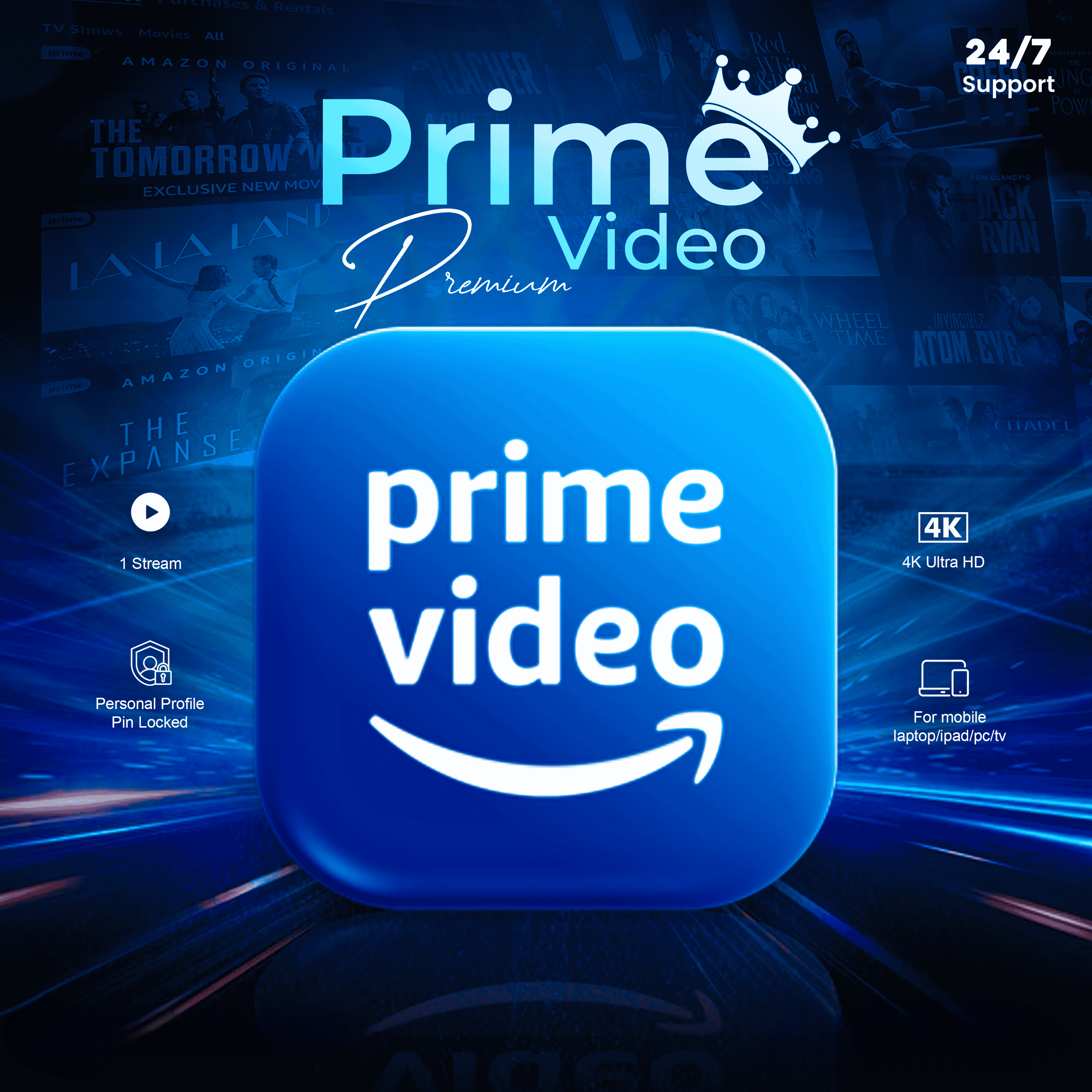 Amazon Prime,4K UHD