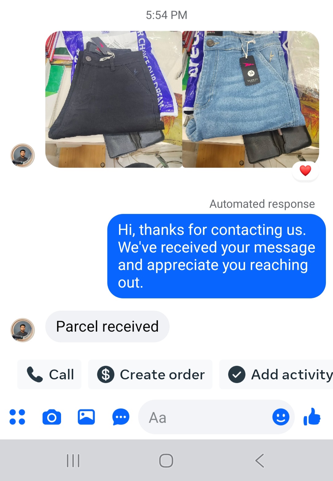 Customer review image