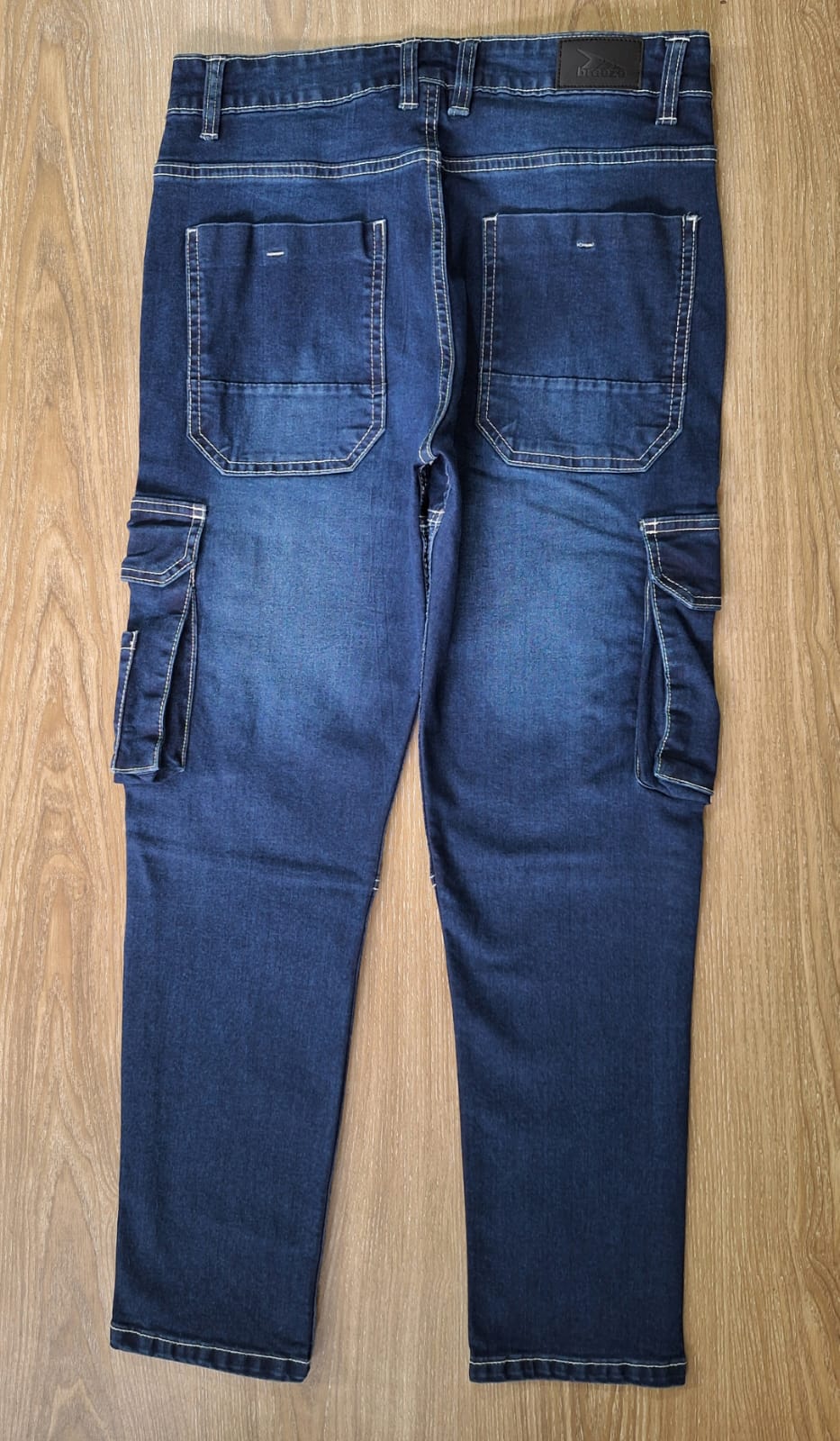 Premium 7 Pocket Jeans Cargo (Deep Blue)_img_2
