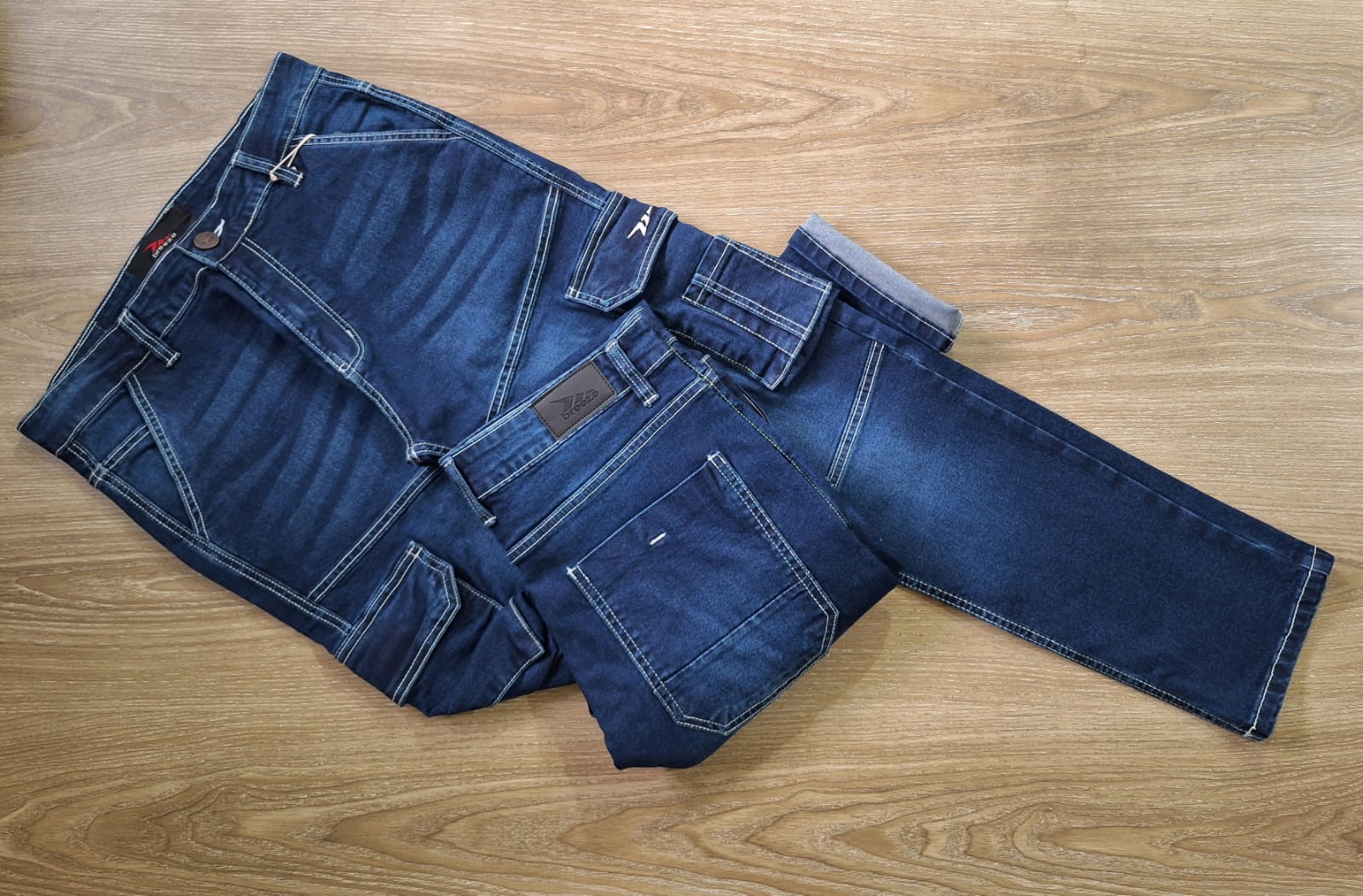 Premium 7 Pocket Jeans Cargo (Deep Blue)_img_1