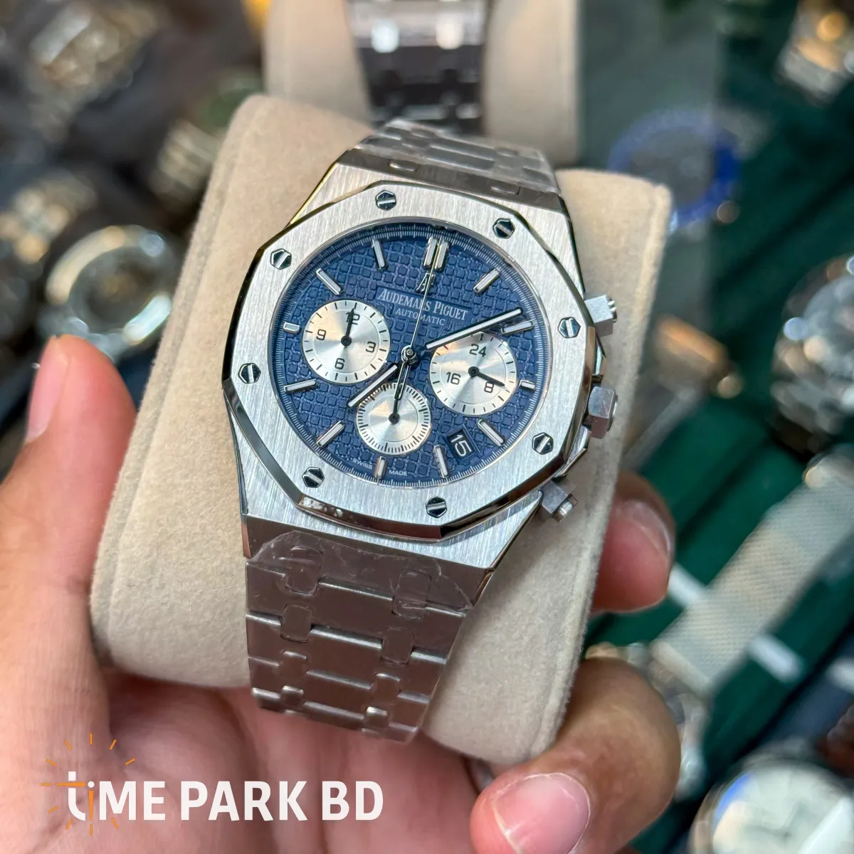 Audemars Piguet Royal Oak | chronograph | Blue silver |AAA