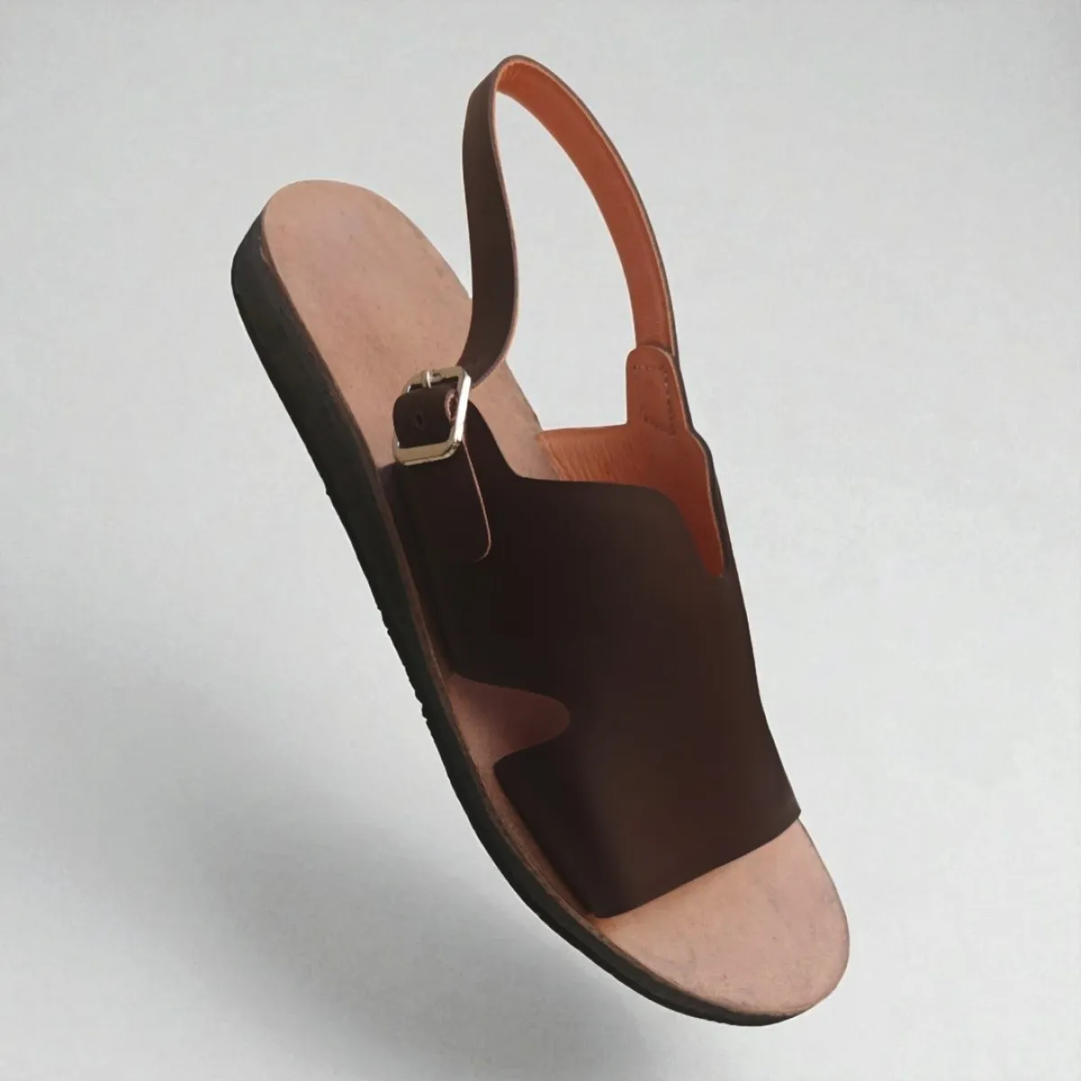 Texoi -  Buffalo leather handmade genuine leather sandal by MuchiBari
