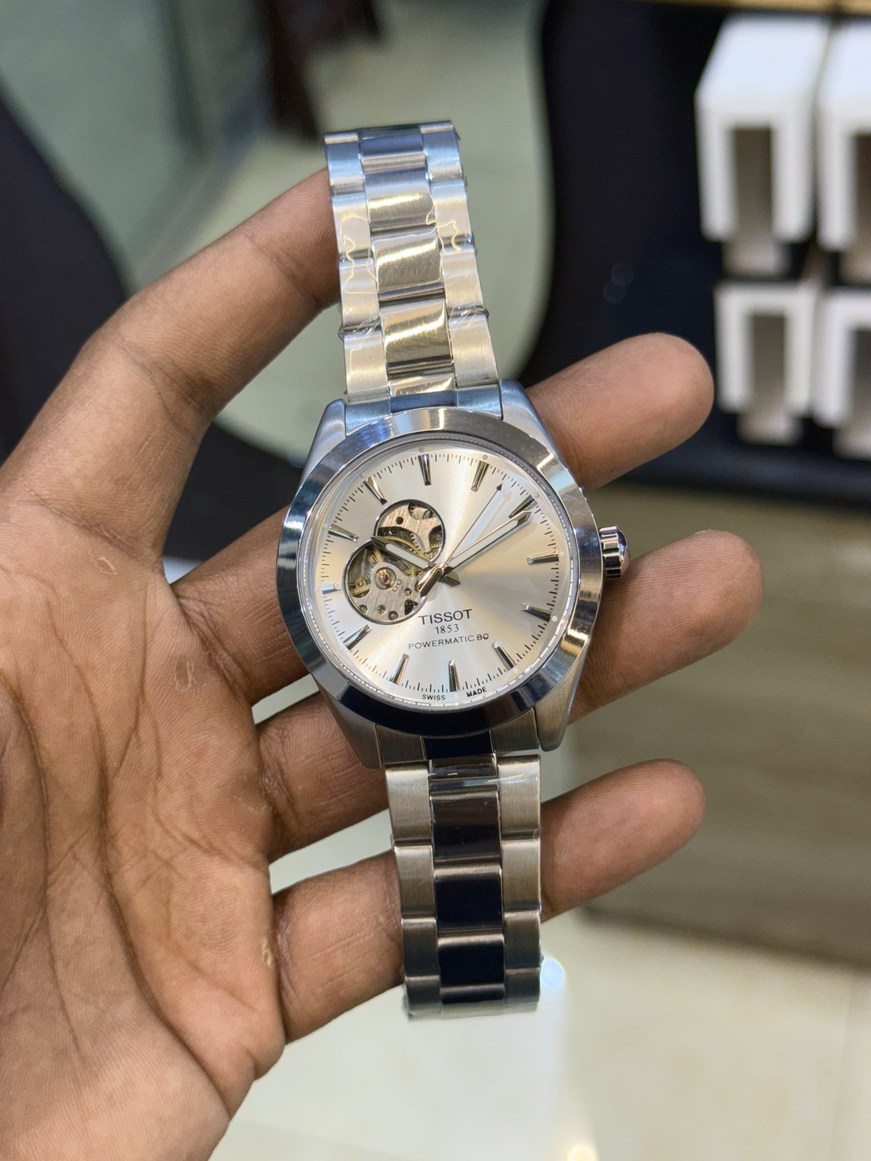 Tissot Automatic Open Heart (Blue)_img_3