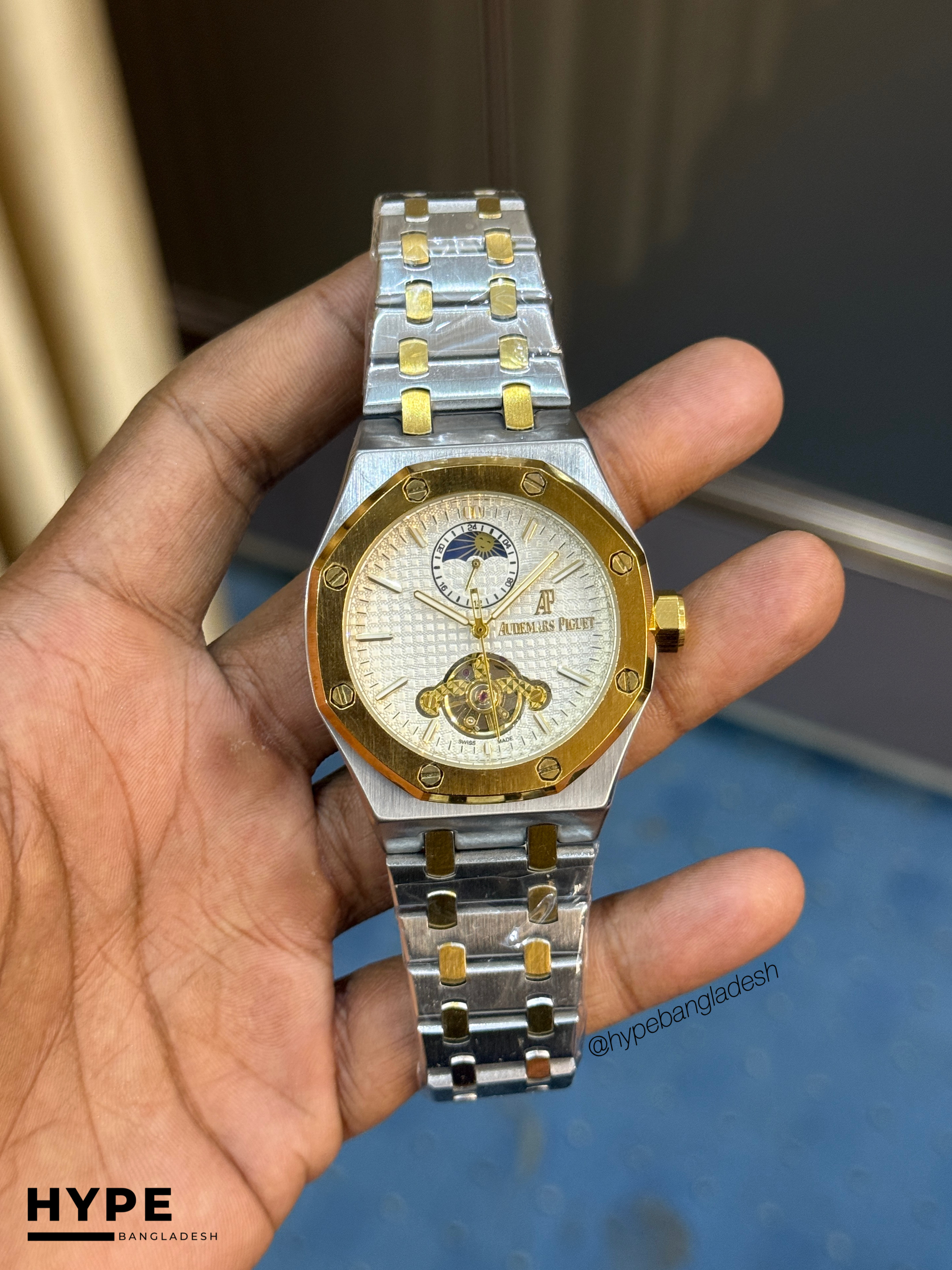 AP Semi AAA Automatic (Gold-White)_img_0