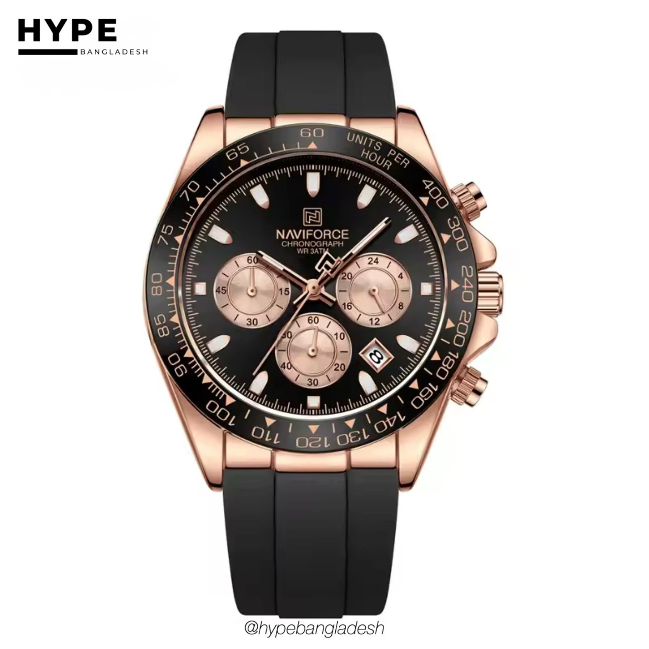 Naviforce 8054 - Black Rosegold_img_0