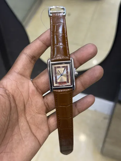 Cartier Tank Watch Model-2 (Brown)_img_3