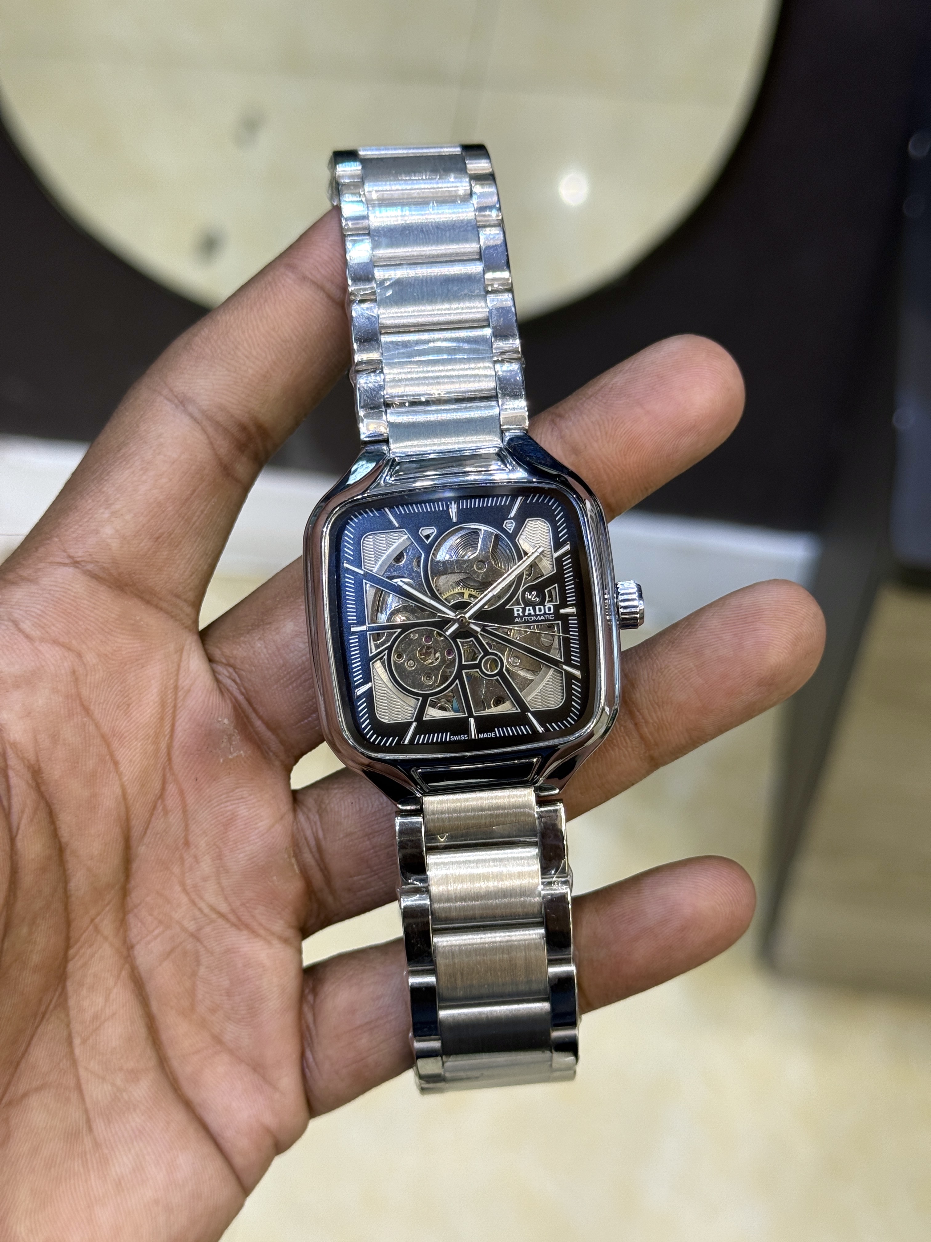 Rado Semi AAA True Square Automatic (Silver)