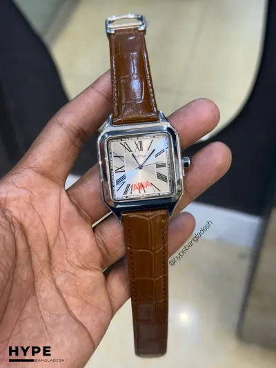Cartier Square Santos Watch (Brown)_img_0