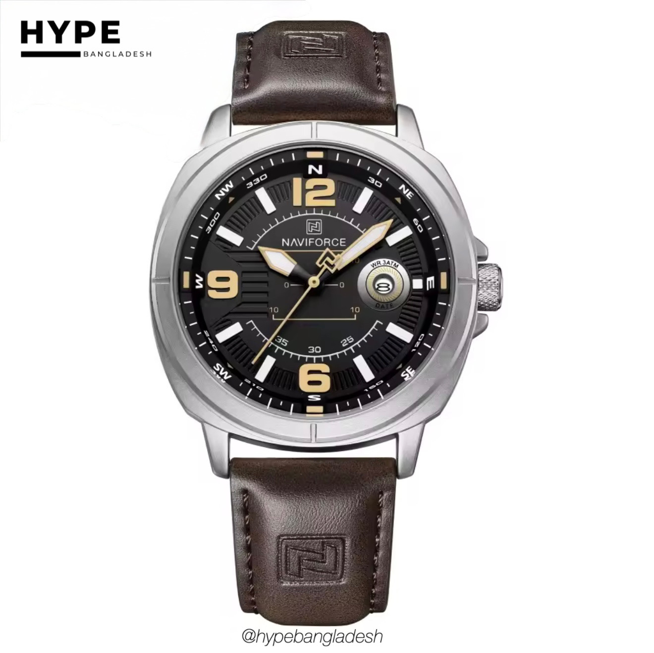 Naviforce 8078 - Brown Silver_img_0