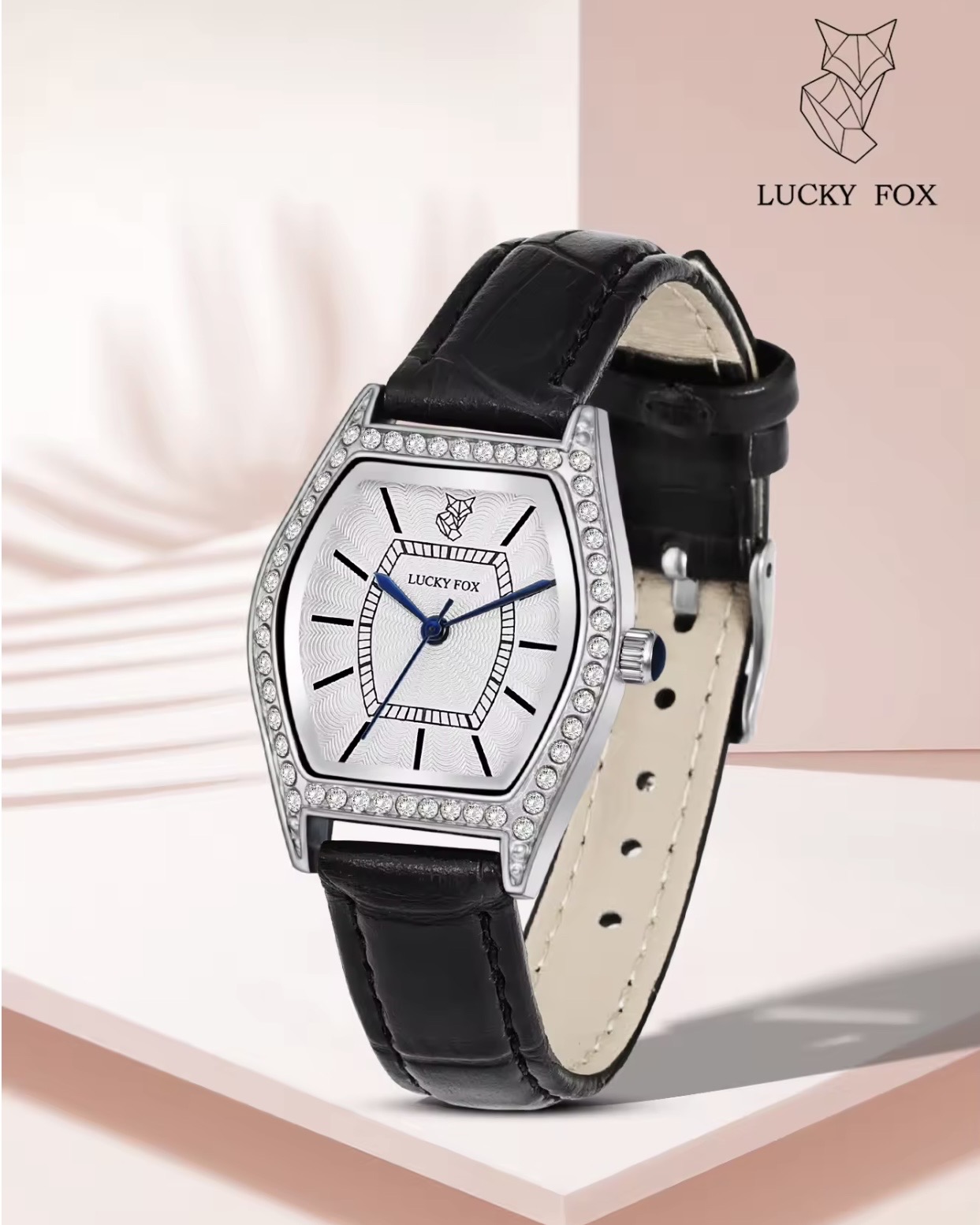 Lucky Fox Ladies watch (Black)