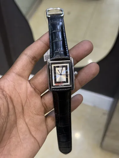 Cartier Tank Watch Model-2 (Black)_img_1