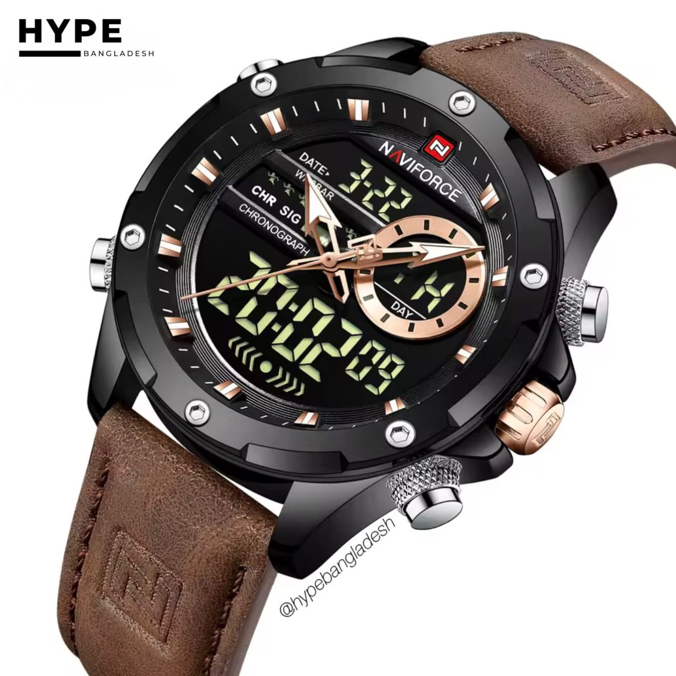 Naviforce 9208 - Black Brown_img_0