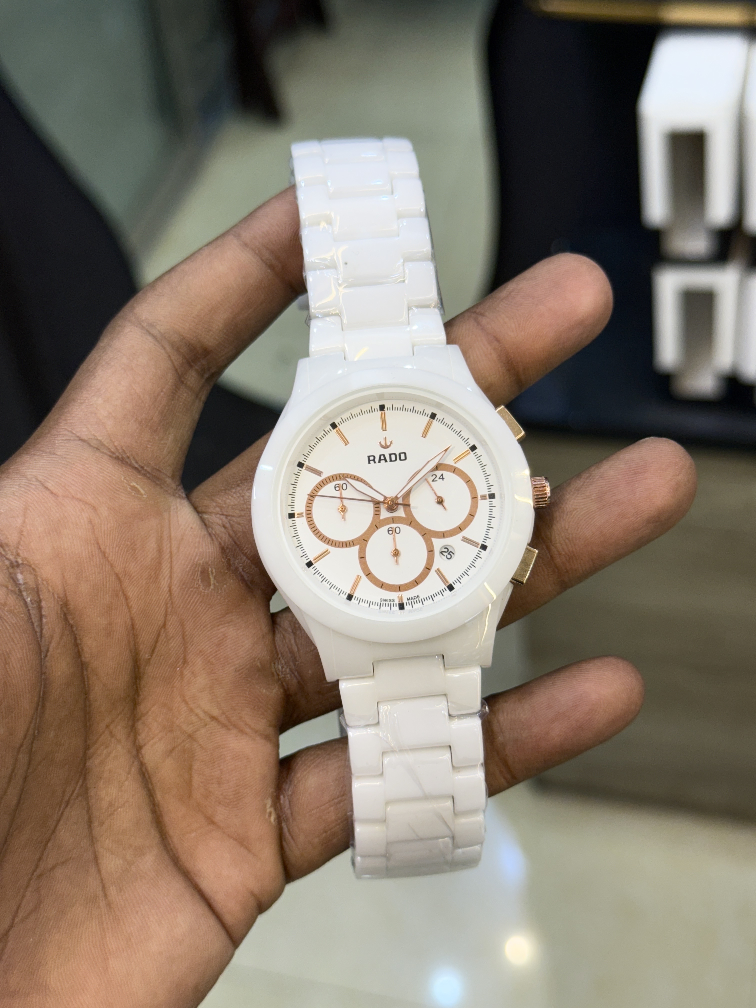 Rado Ceramic Chronograph (White)_img_0