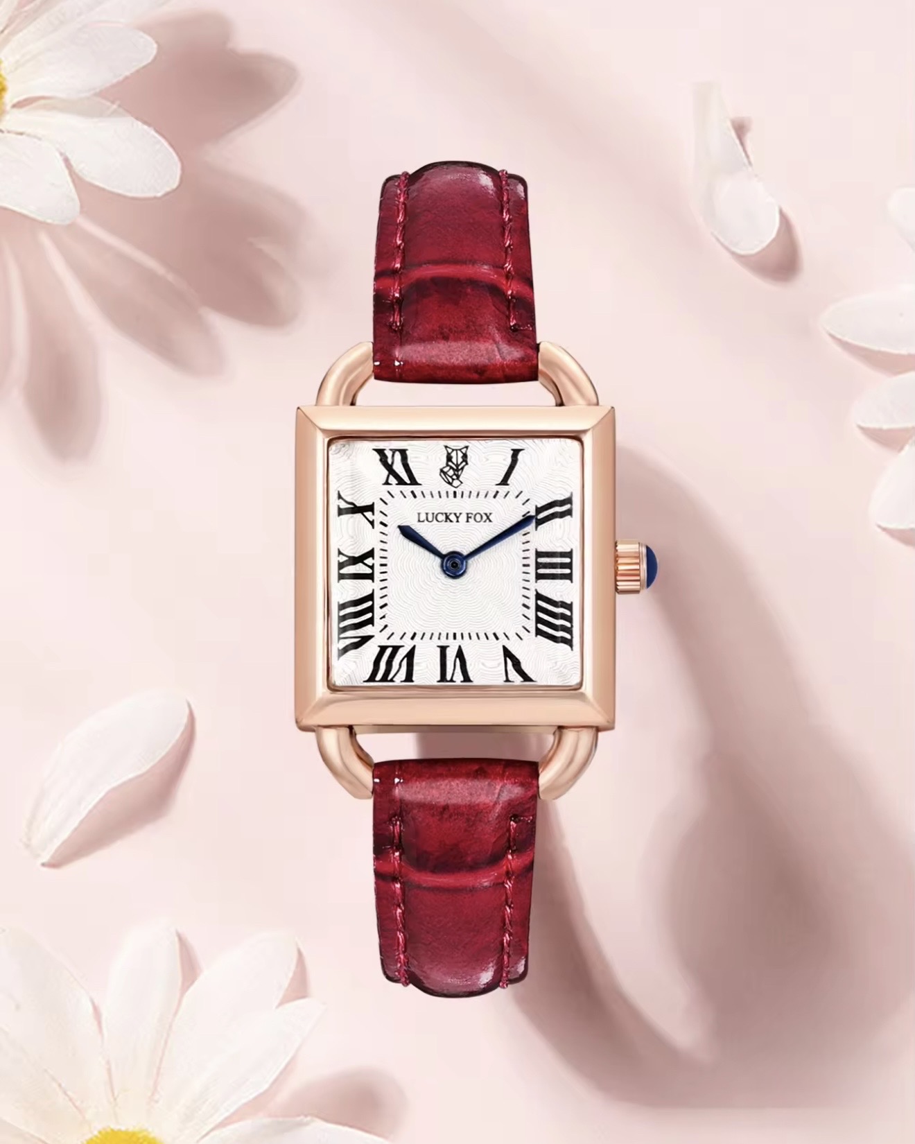 Lucky Fox Ladies watch (Red)