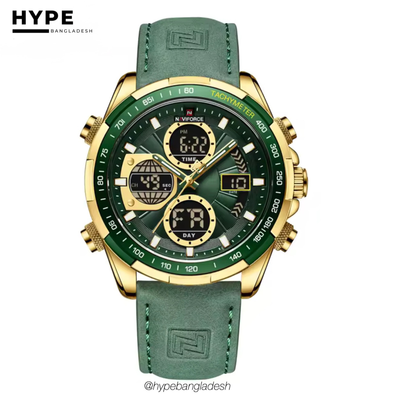 Naviforce 9208 - Green Gold_img_0