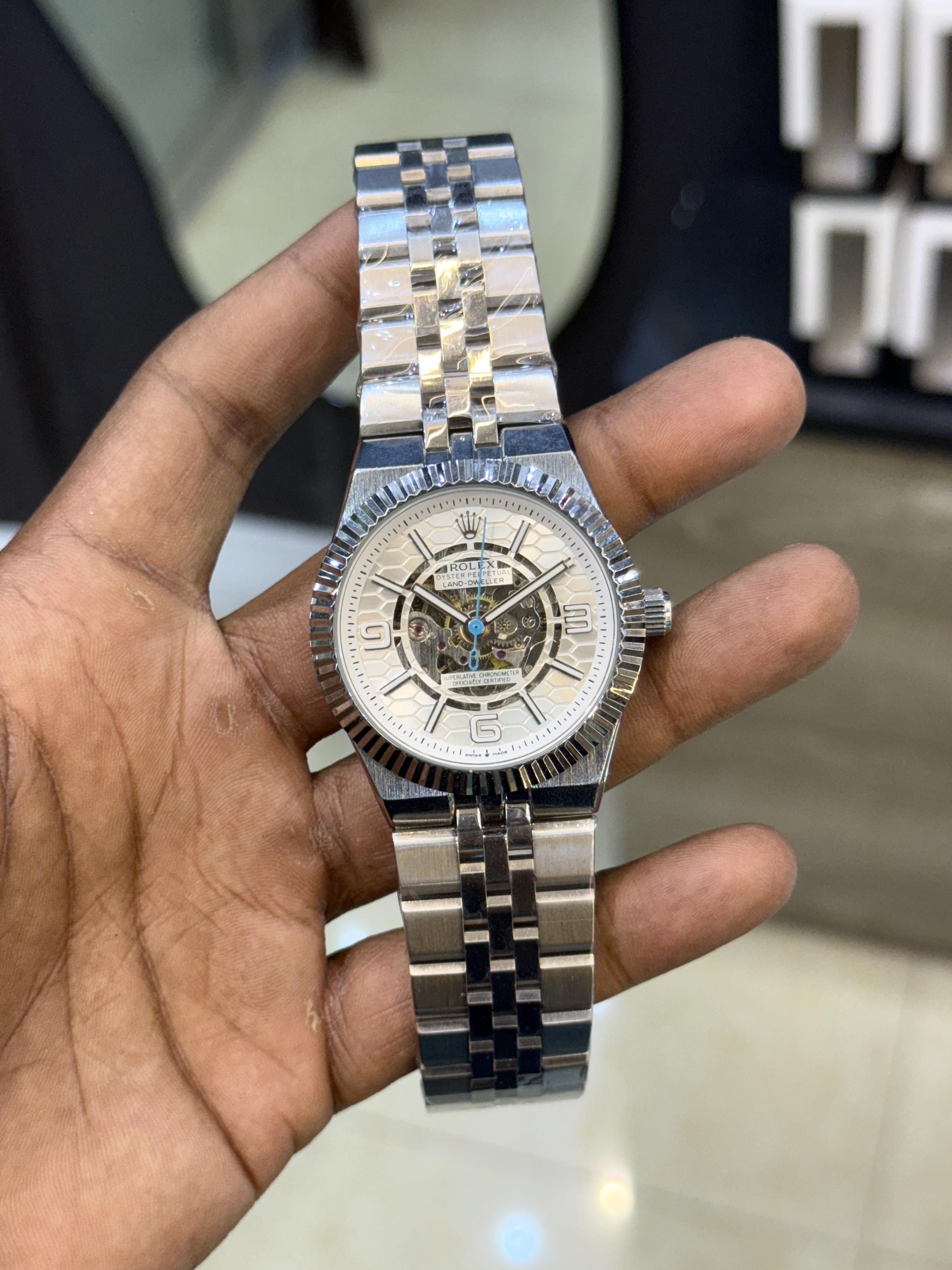 R0LEX Semi-AAA automatic (White)