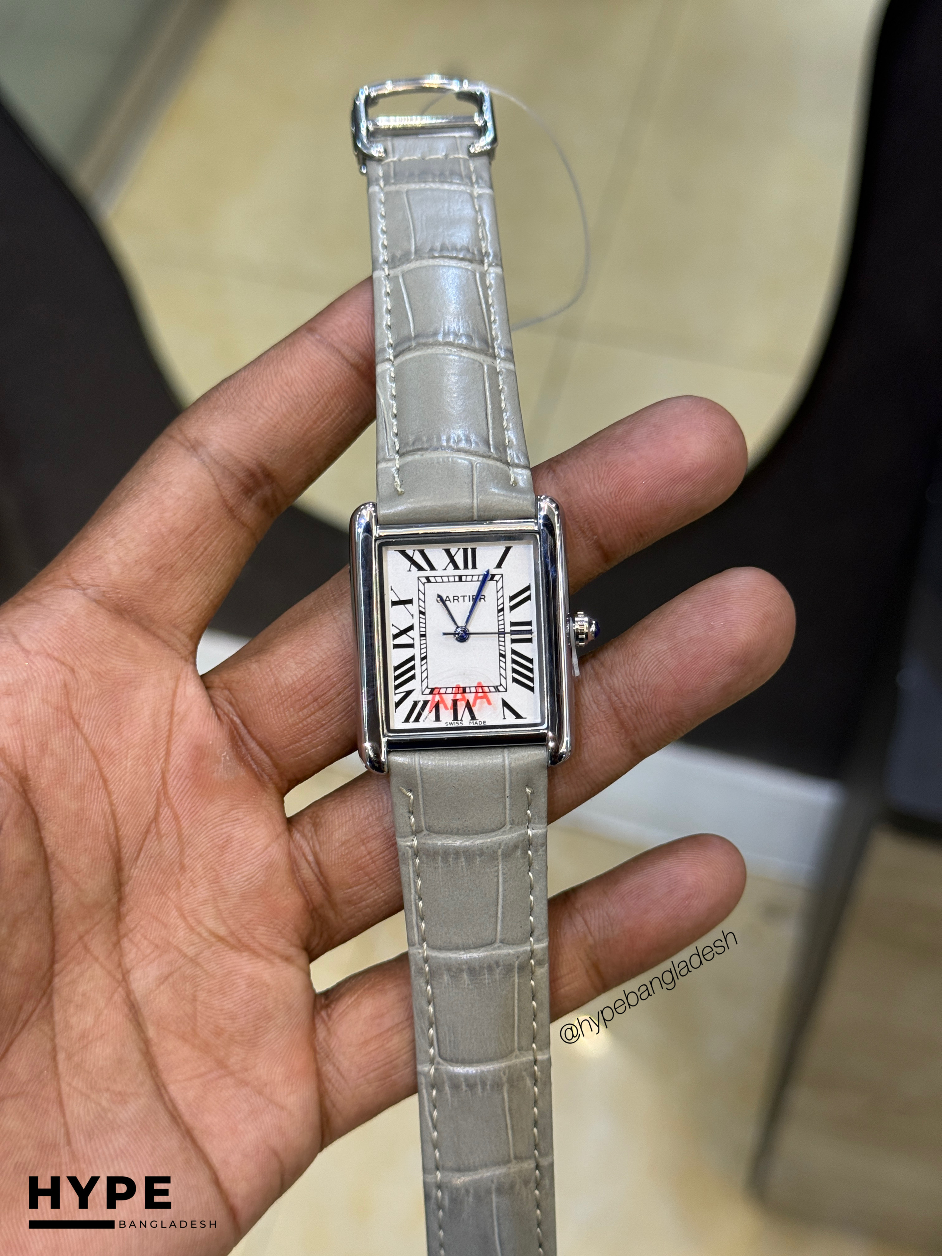 Cartier Tank Watch (Ash)