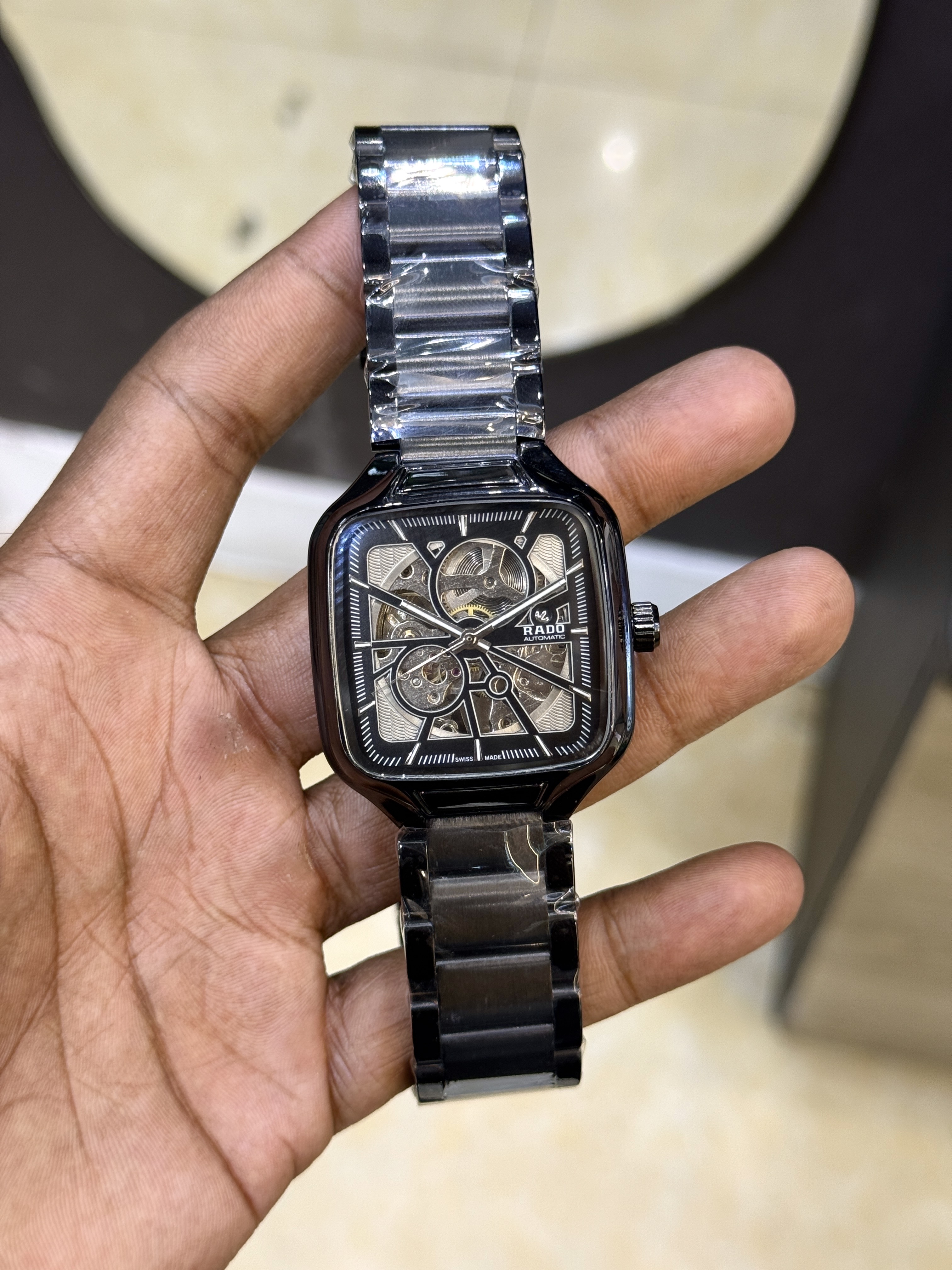 Rado Semi AAA True Square Automatic (Black)_img_0