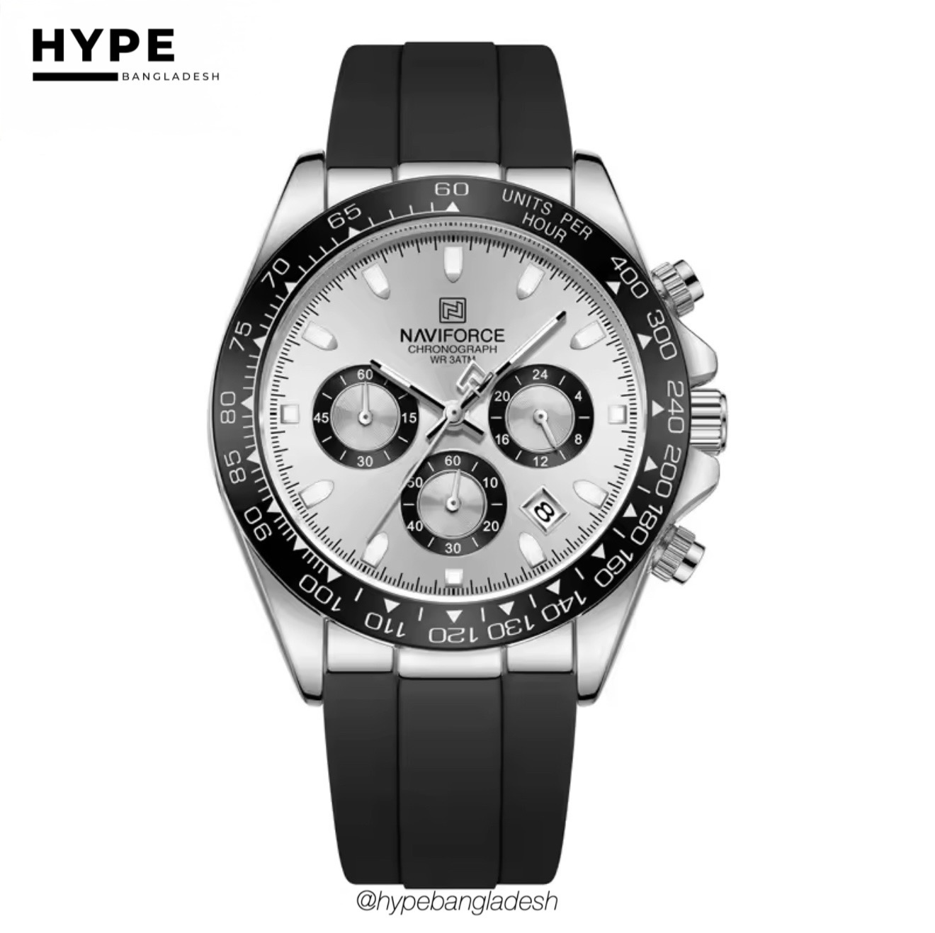 Naviforce 8054 - Black White_img_0