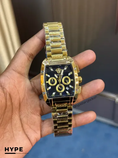 Versase Square Chronograph (Gold)_img_0
