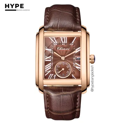 Chenxi Tank Watch (Brown)_img_0