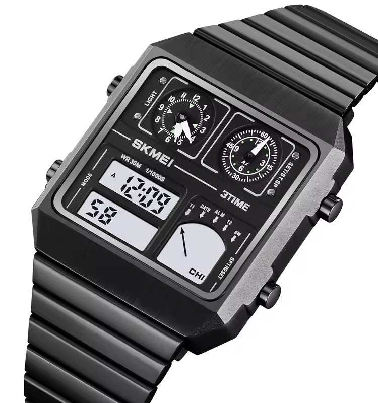 SKMEI 2198 Digital/Analog Multifunctions (Black)_img_3