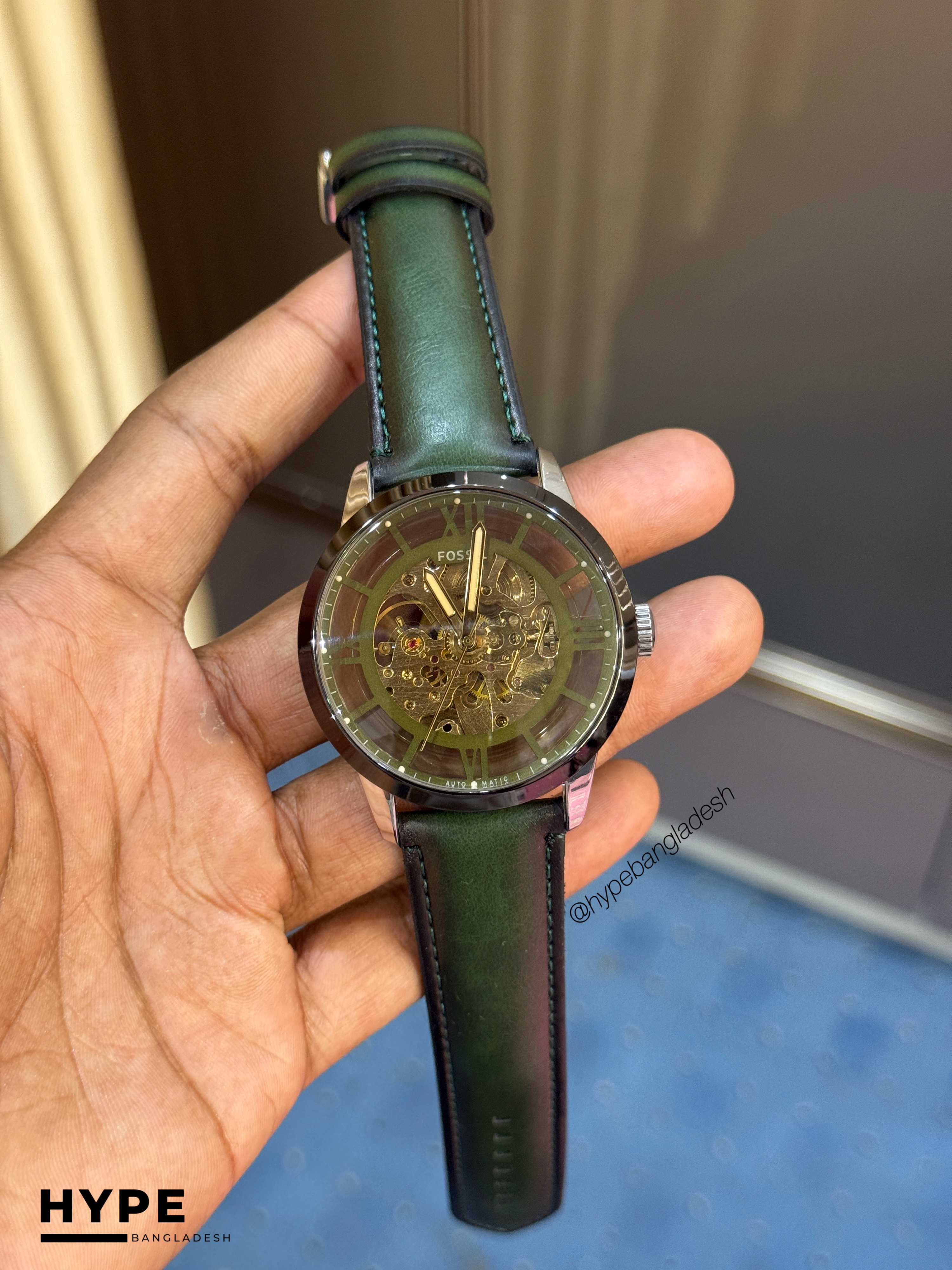 Fossil Transperent Automatic (Green)