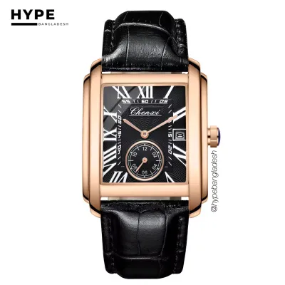 Chenxi Tank Watch (Rosegold-Black)_img_0