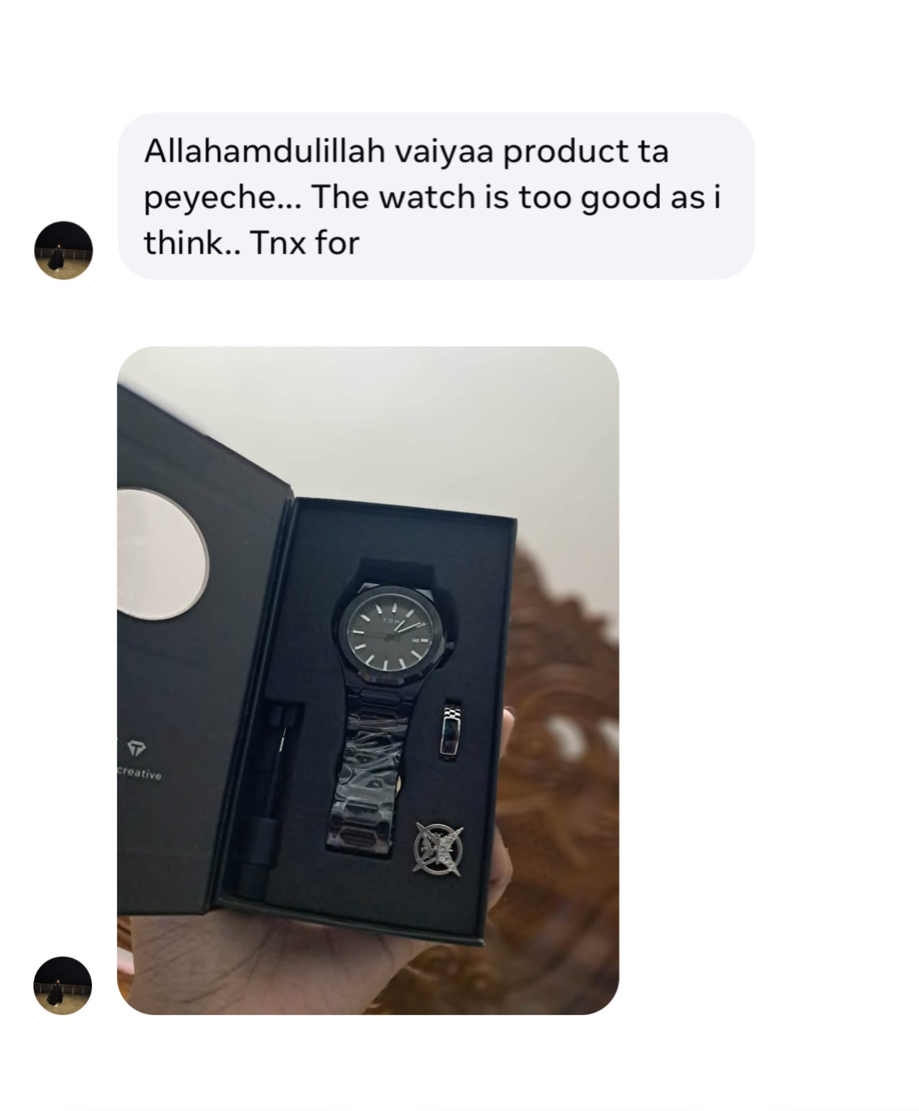Customer review