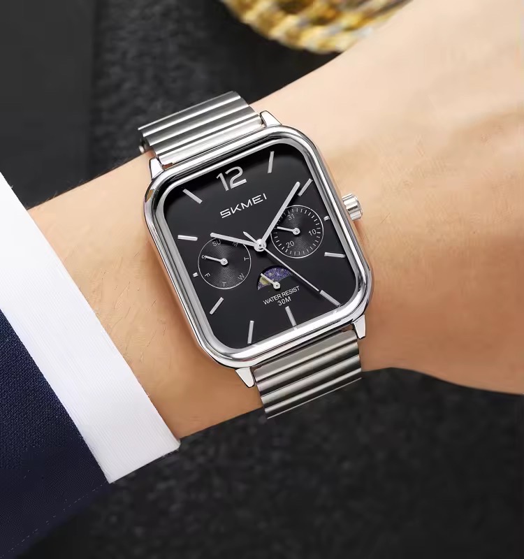 SKMEI 2509 Vintage Moonphase (Black)_img_1
