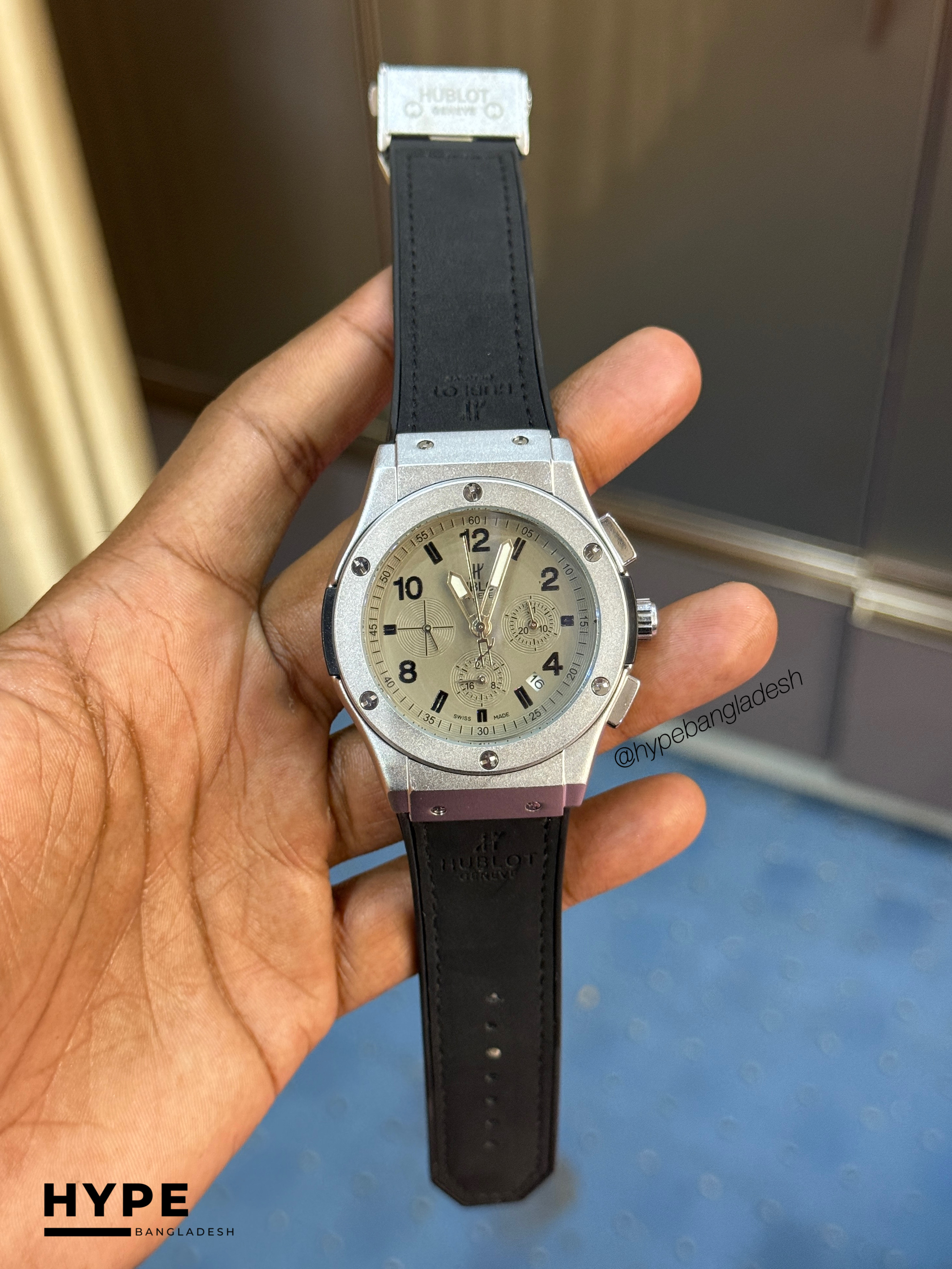 Hublot Big Bang Ash Dial Rubber belt (Black)
