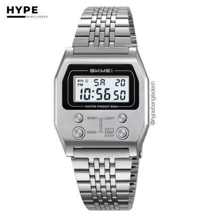 SKMEI 2460 Vintage Digital (Silver)_img_0