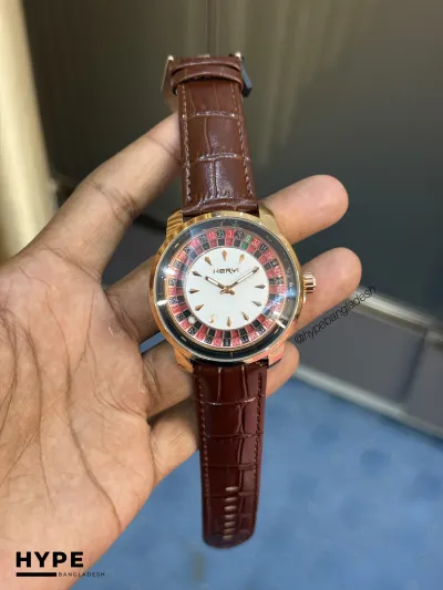 HERYI Casino Watch (Brown-White)_img_0