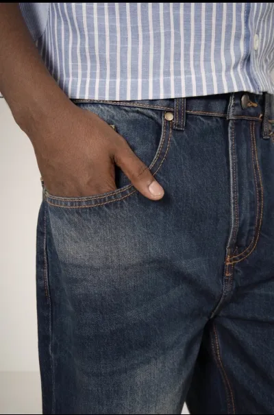 Bootcut-fitted Denim - Deep Blue_img_1