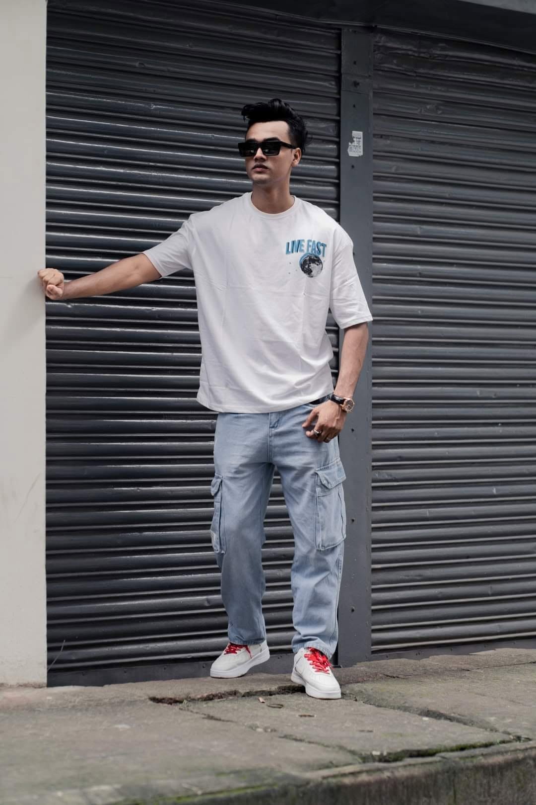 LIVE FAST Drop Shoulder T-Shirt_img_2