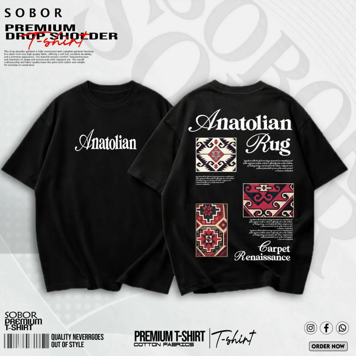 PREMIUM DROP SHOLDER T-shirt