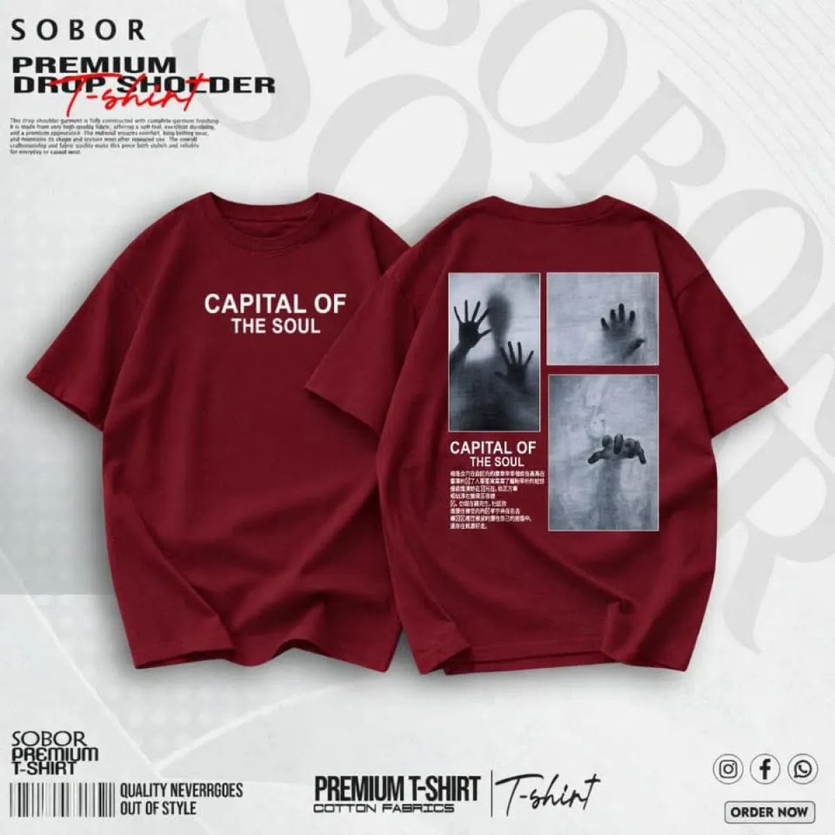 PREMIUM DROP SHOLDER T-shirt