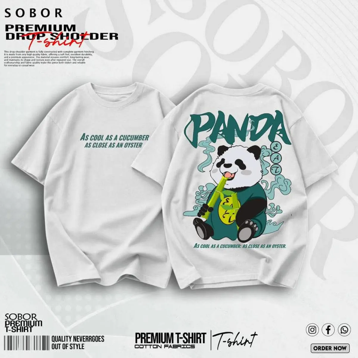 PREMIUM DROP SHOLDER T-shirt