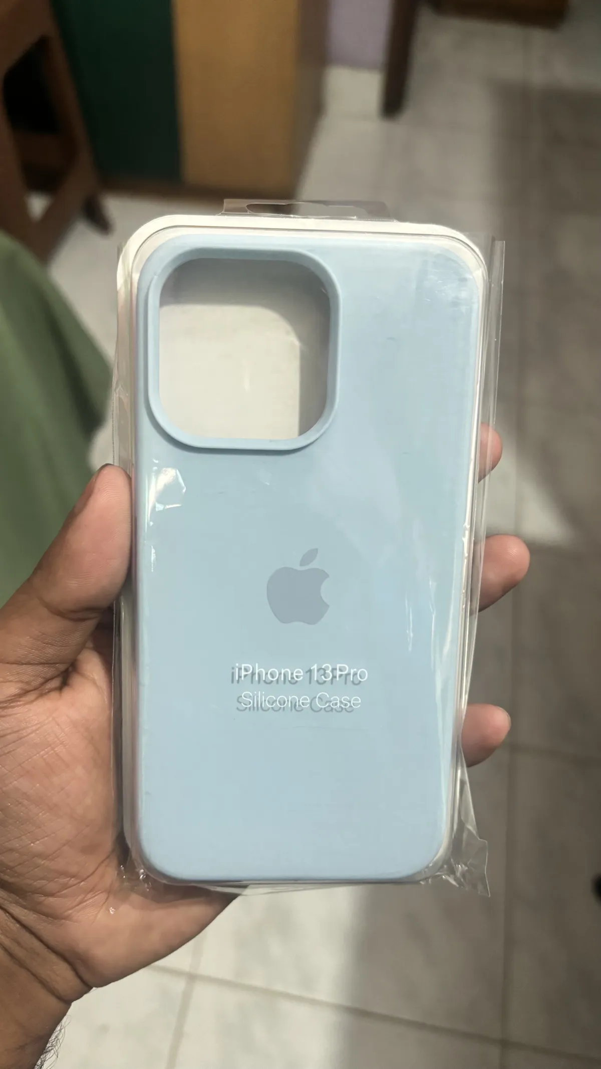 iPhone Silicon Cover (Sky Blue) - Image 8