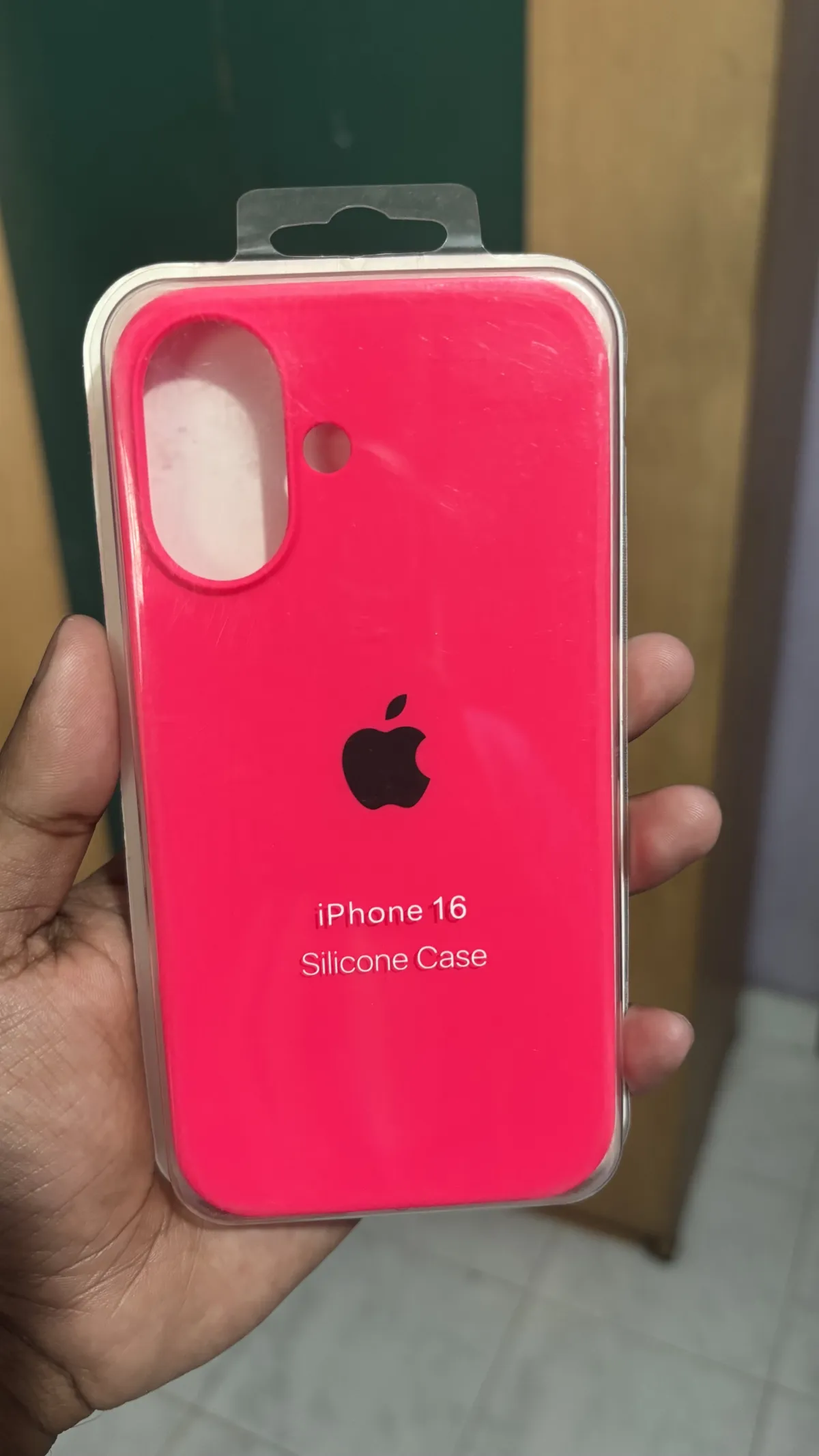 iPhone Silicon Cover (Hot Pink) - Image 3
