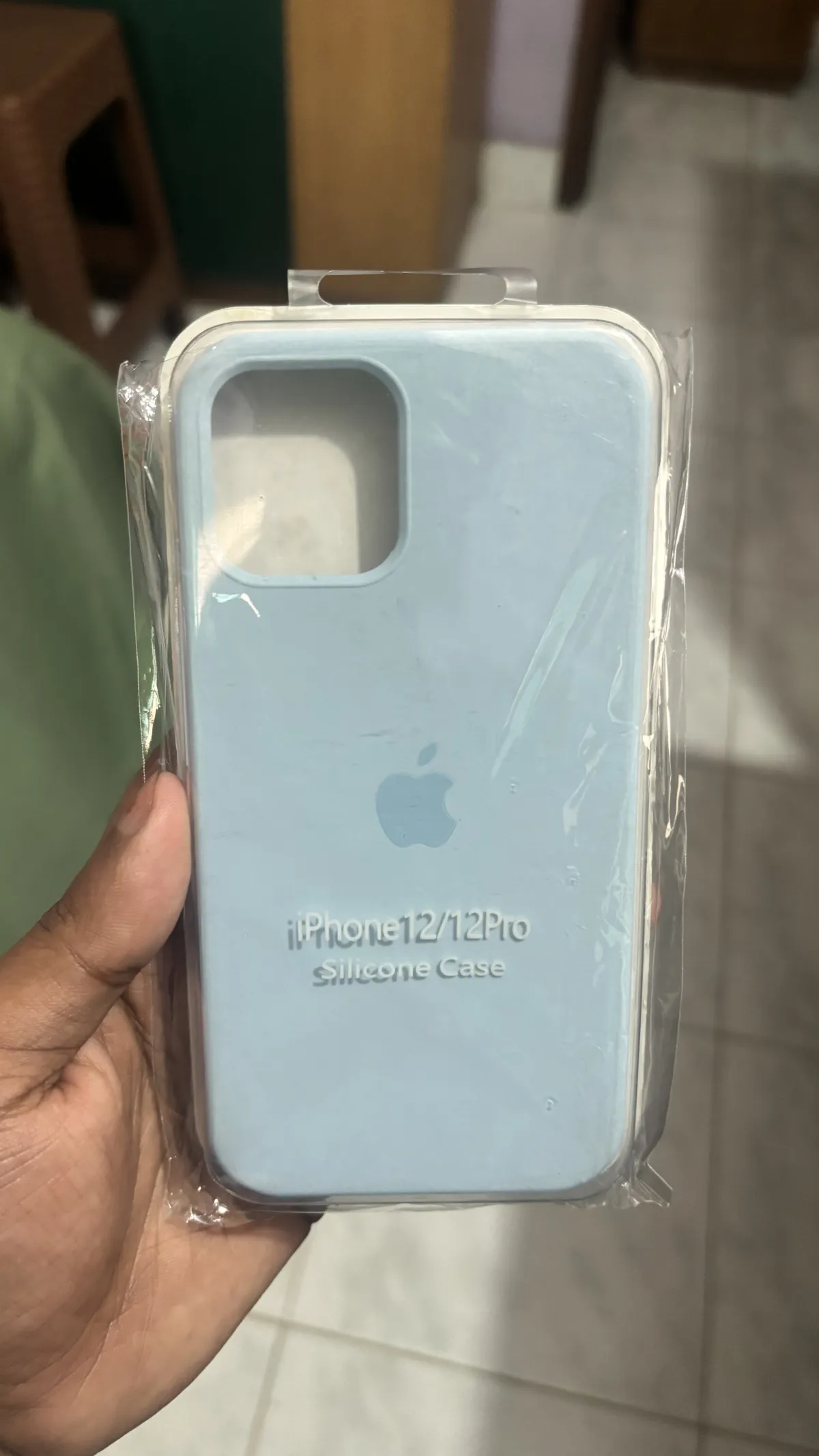 iPhone Silicon Cover (Sky Blue) - Image 9