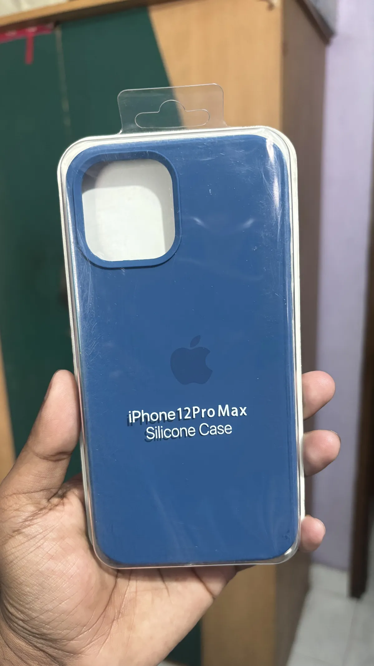 iPhone Silicon Cover (Blue) - Image 4