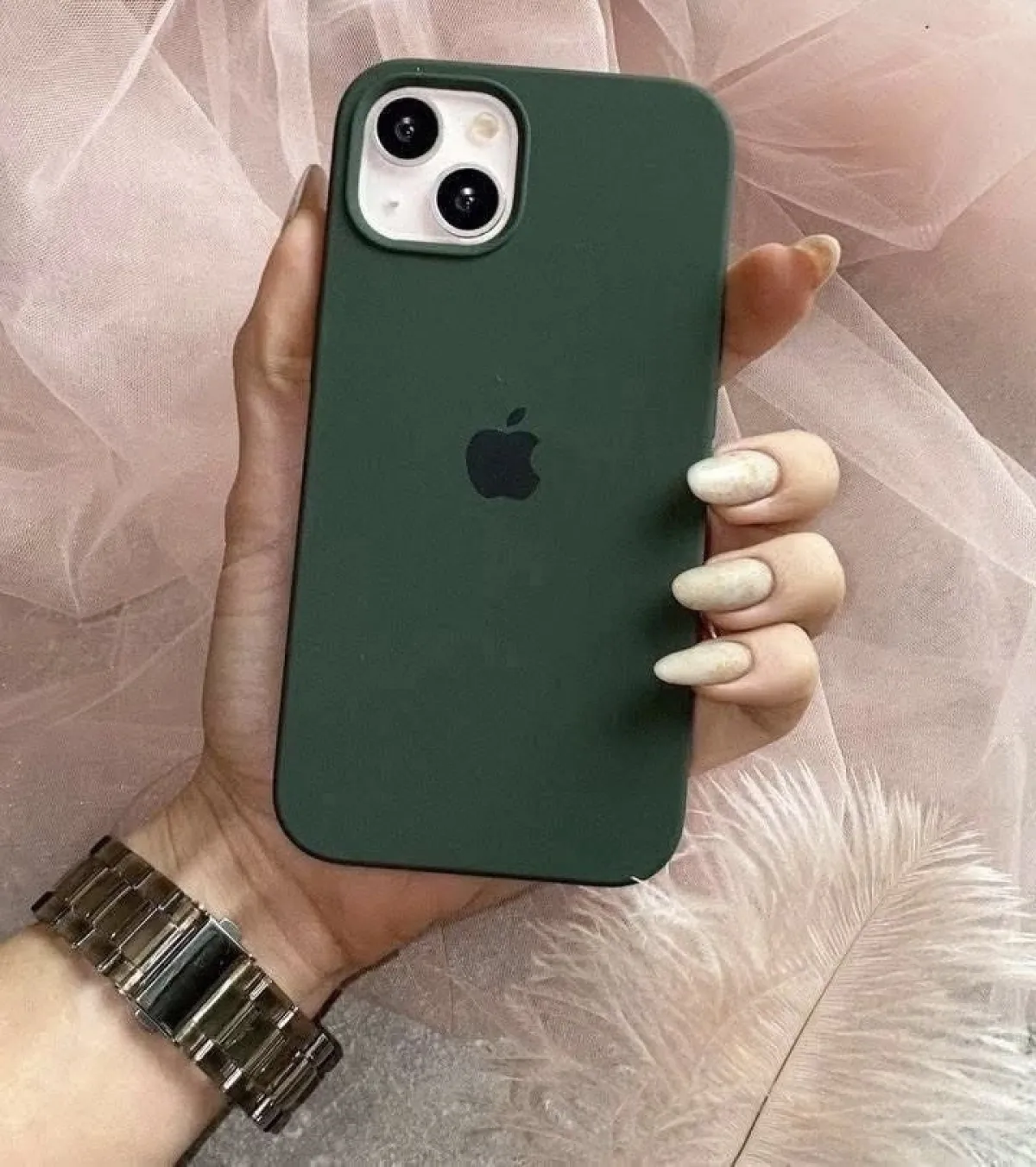iPhone Silicon Cover (Green) - Image 1