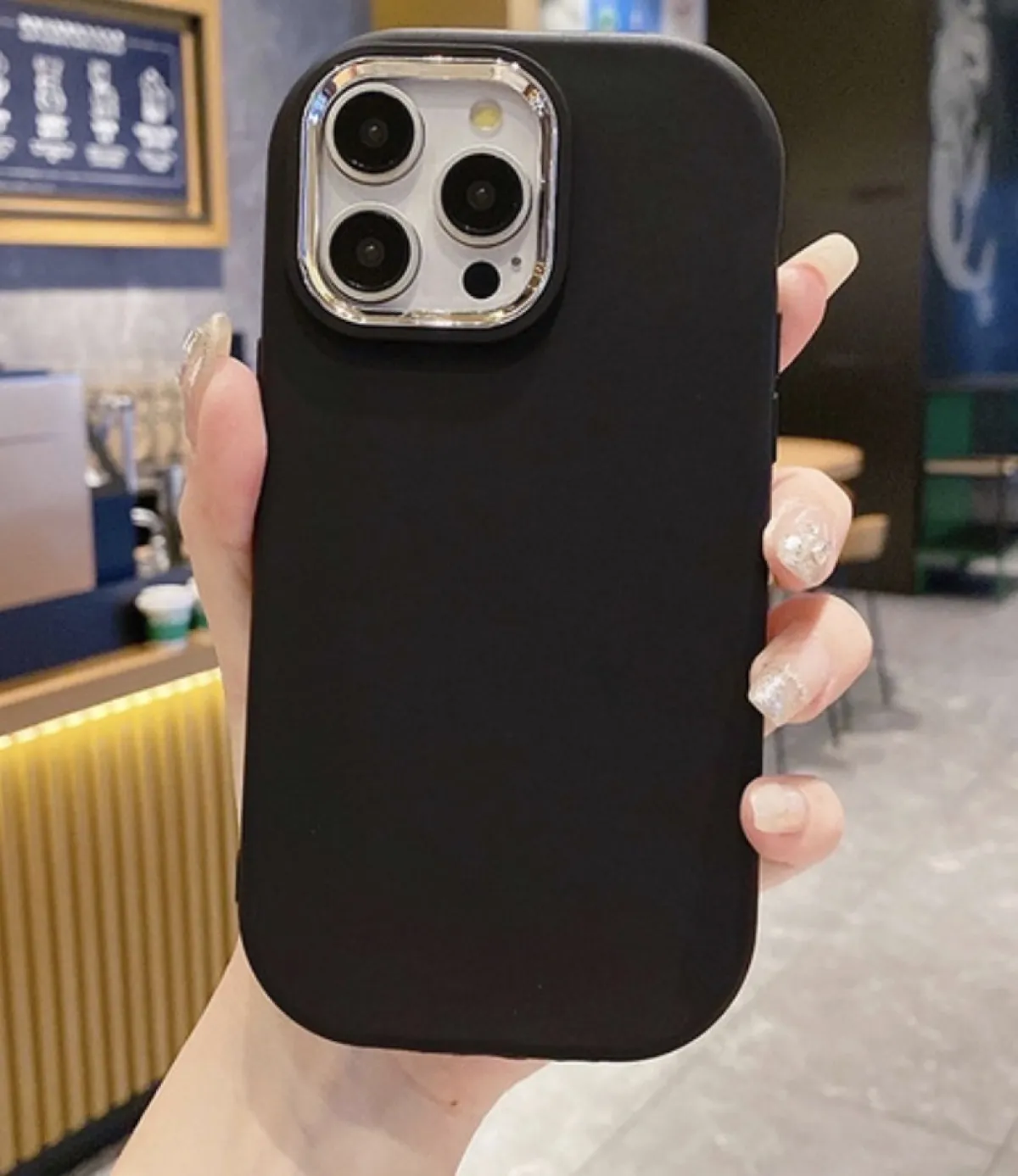 Premium Silicone Cover (Black) - Image 1