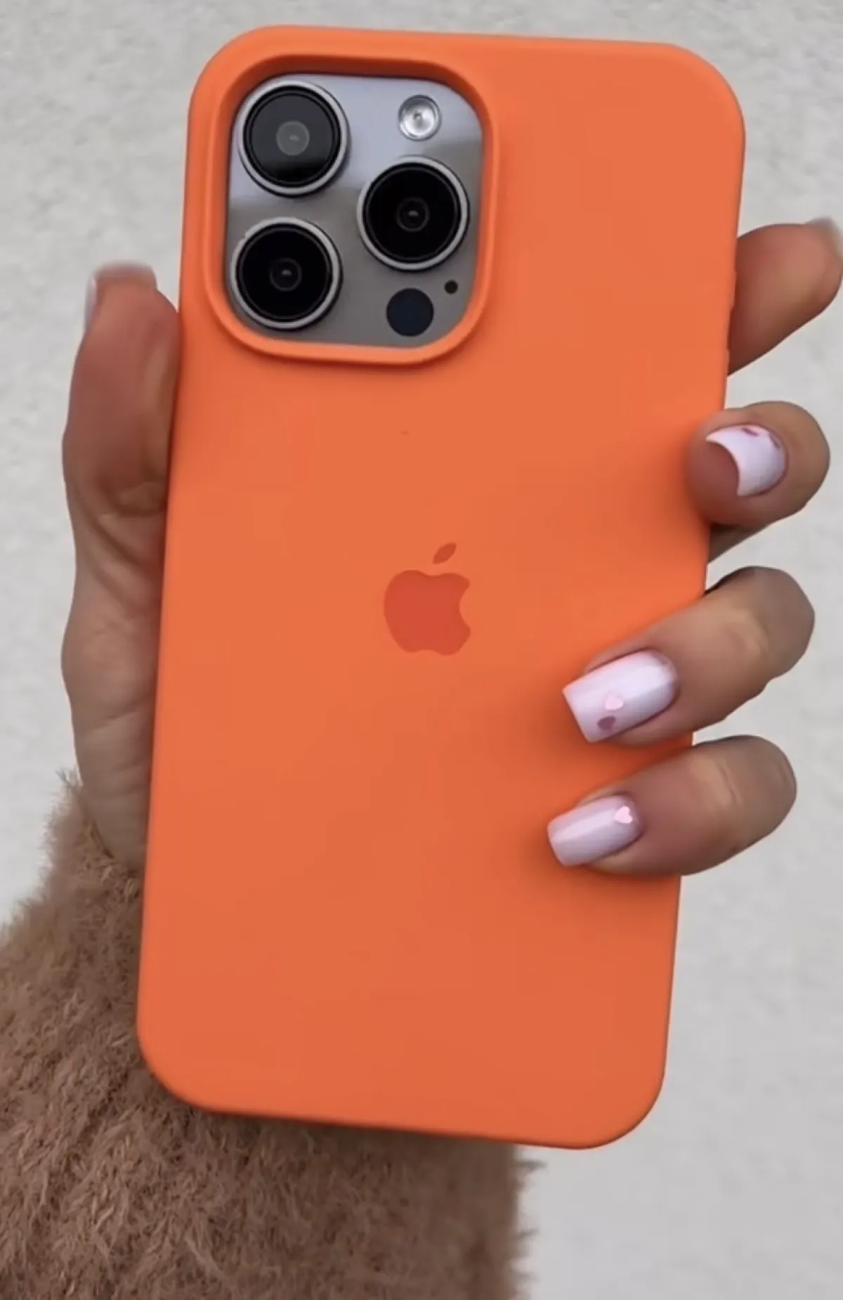 iPhone Silicon Cover (Orange) - Image 1
