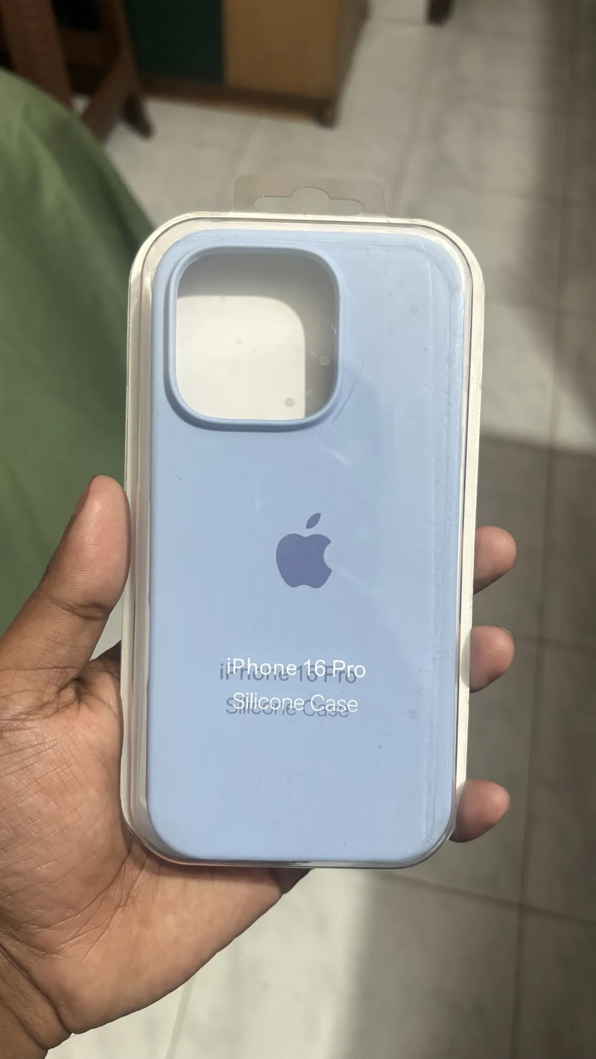iPhone Silicon Cover (Sky Blue) - Image 4