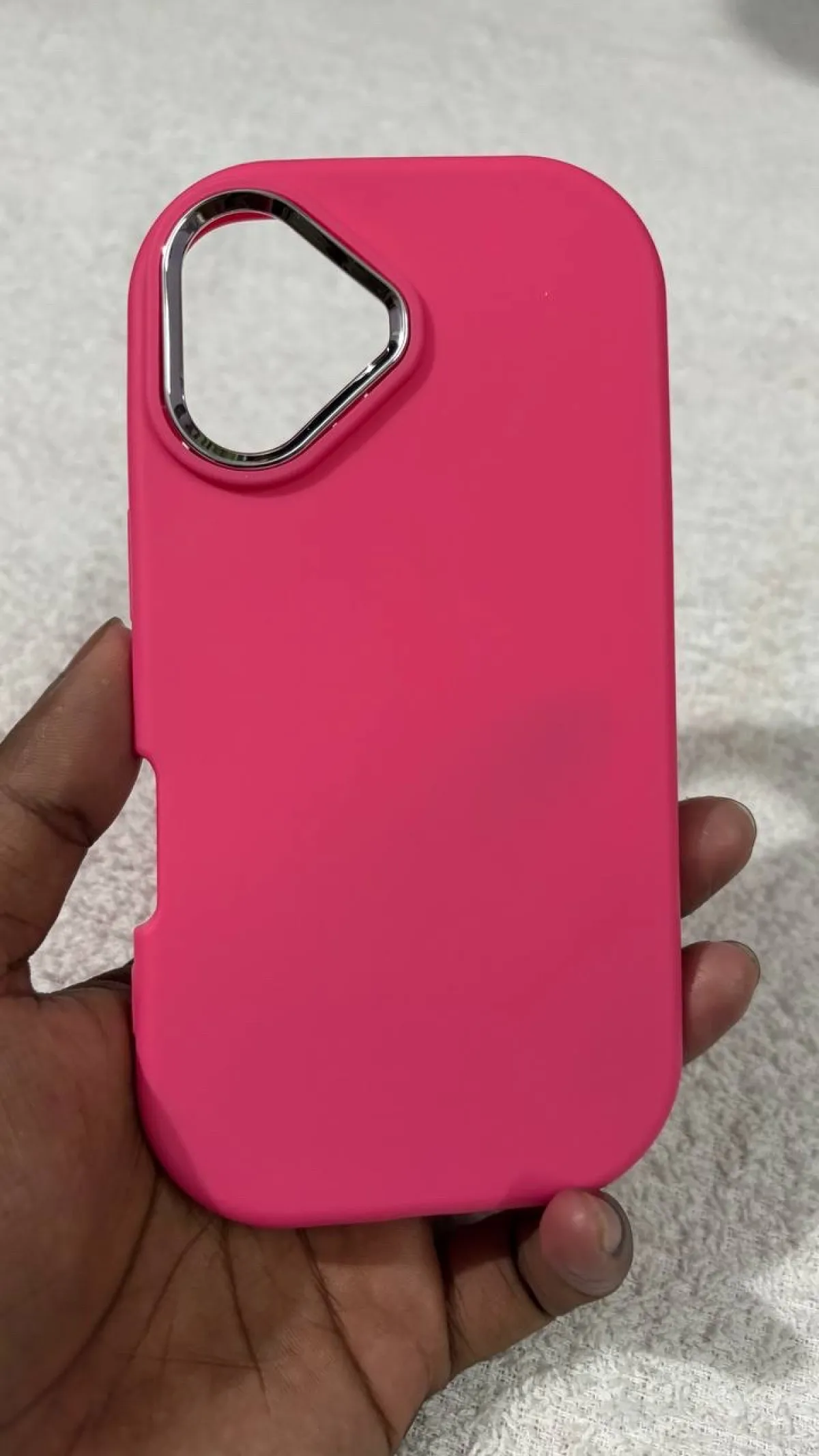 Premium Silicone Cover (Hot Pink) - Image 1
