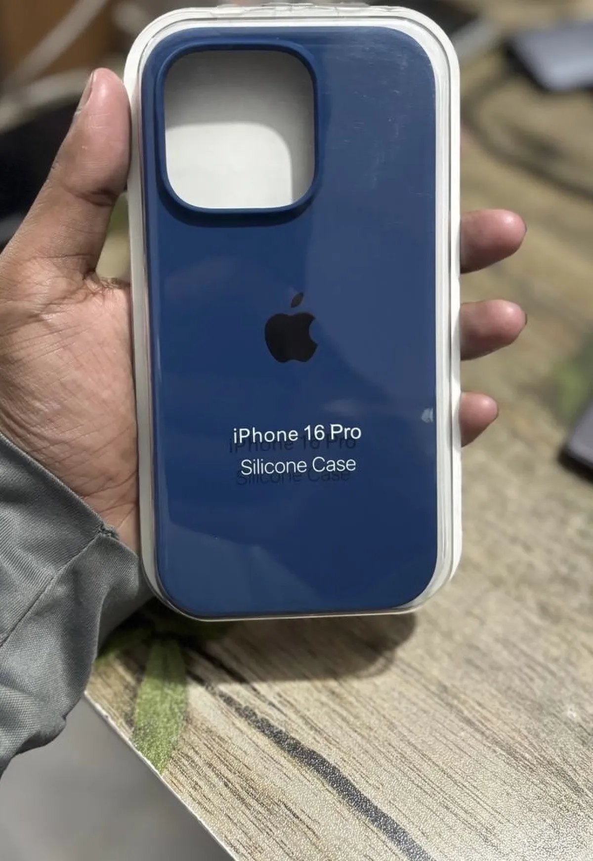 iPhone Silicon Cover (Blue) - Image 1